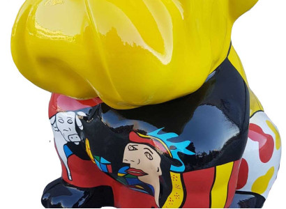 Designer Figure Statue Modern Figures Decoration Dog Garden Sculpture Sculptures Designer